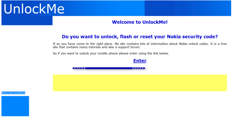 Universal nokia unlock code